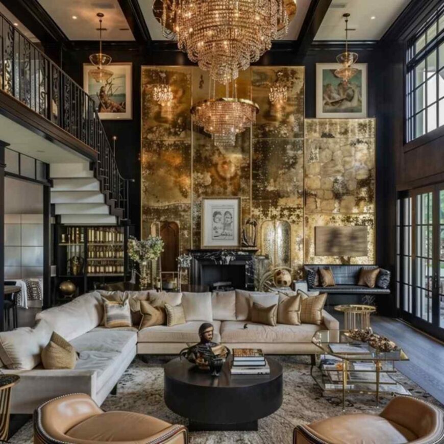 23 Living Rooms Where the Ornamental Meets the Opulent (Concept Interiors)