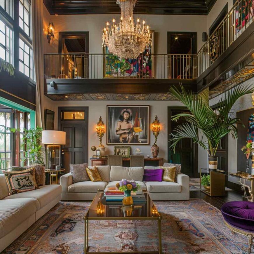 23 Living Rooms Where the Ornamental Meets the Opulent (Concept ...