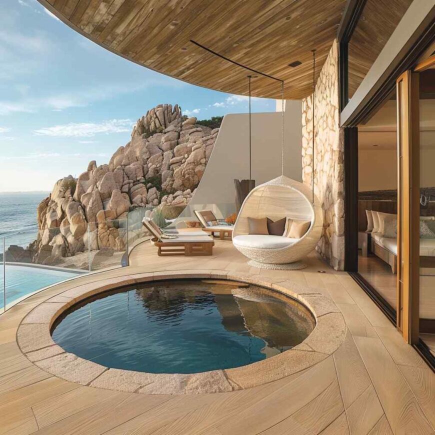 32 Outdoor Deck Layouts that Integrate Water Features (Concept Designs ...