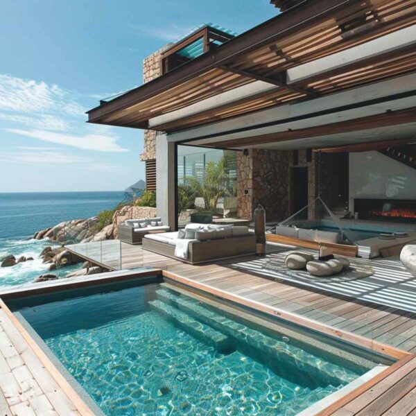 32 Outdoor Deck Layouts that Integrate Water Features (Concept Designs ...