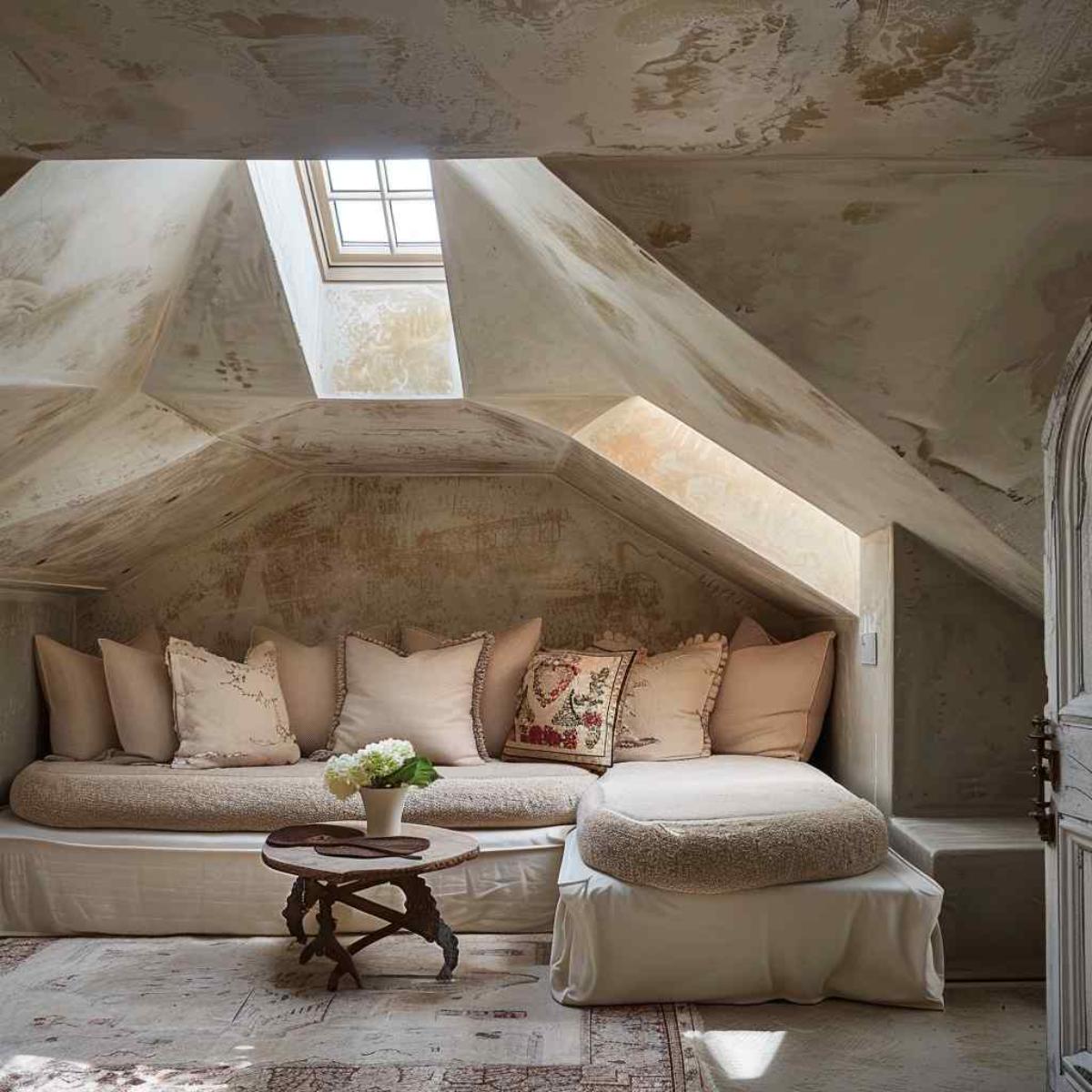 rococo cozy attic