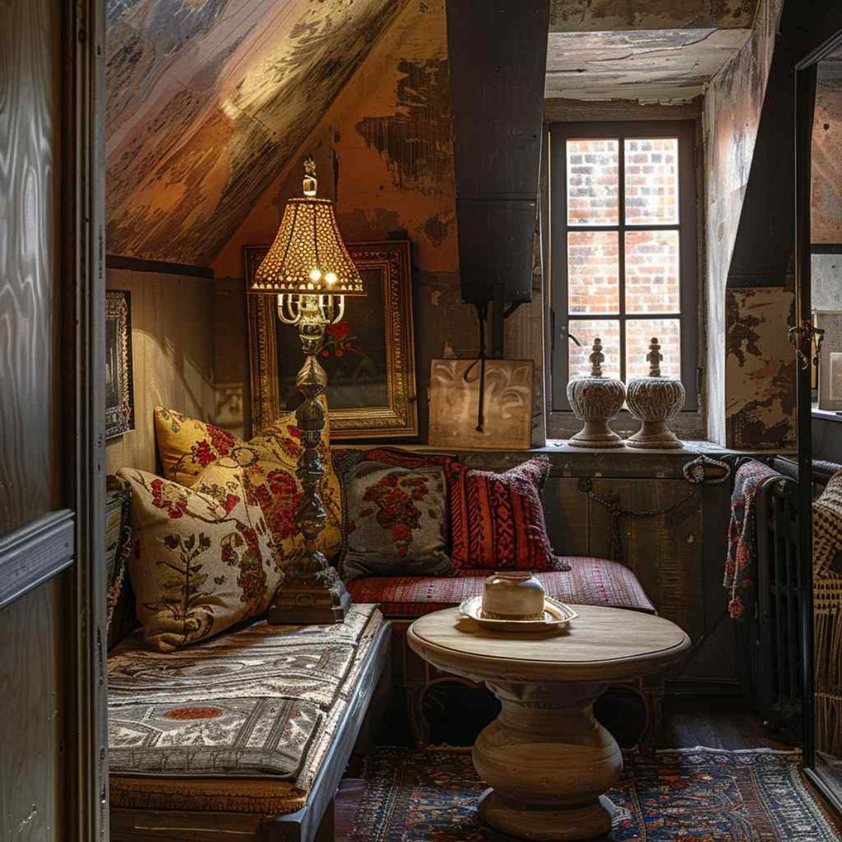 rococo cozy attic