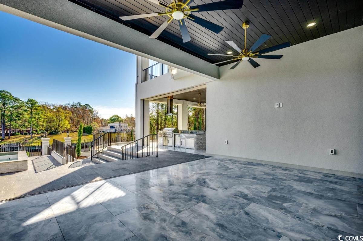 Covered patio