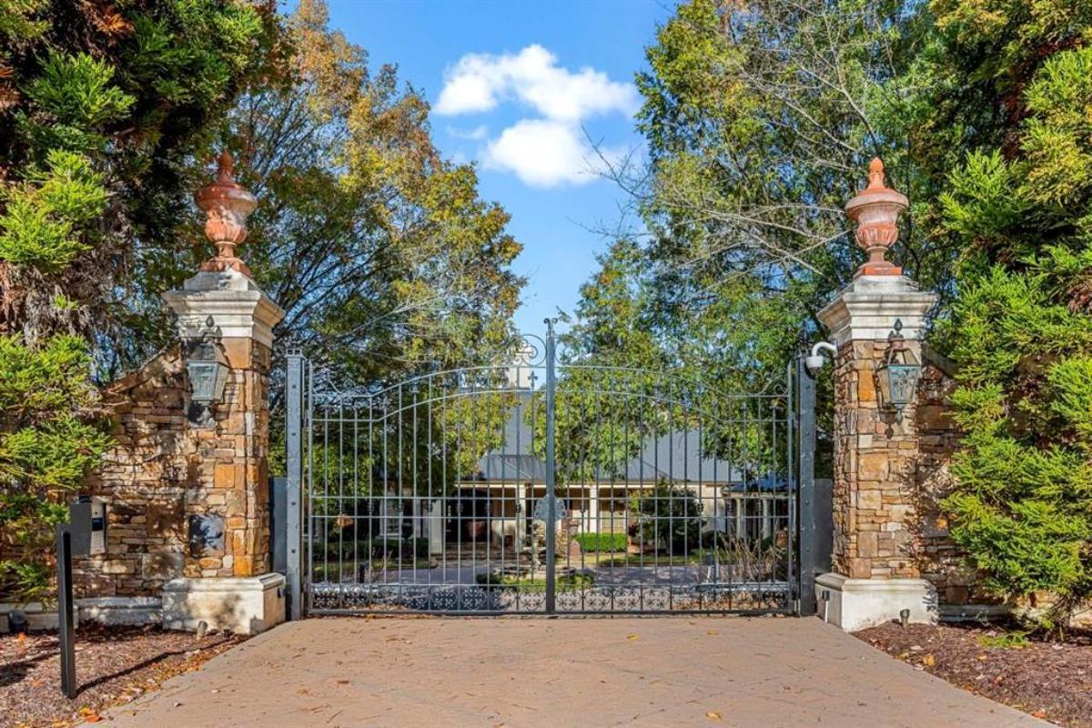 Main gate entry of the property.