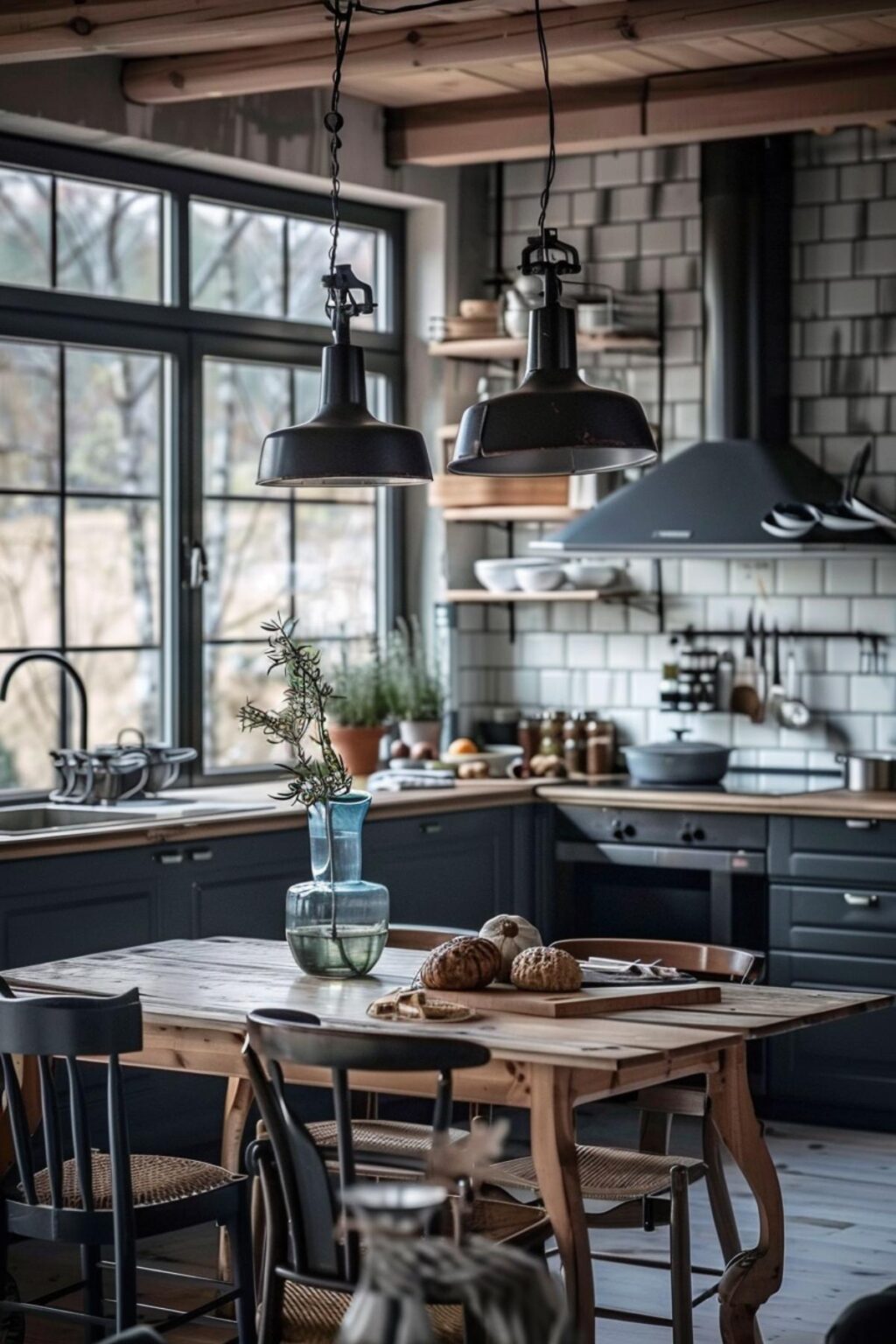 37 Scandinavian-Inspired Kitchens Crafting Industrial Elegance (Concept ...