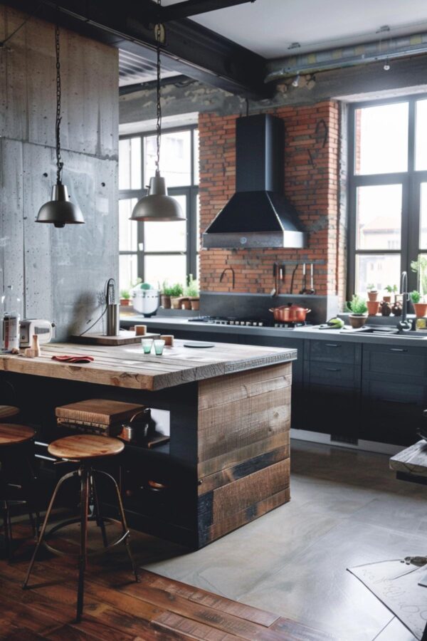 37 Scandinavian-Inspired Kitchens Crafting Industrial Elegance (Concept ...