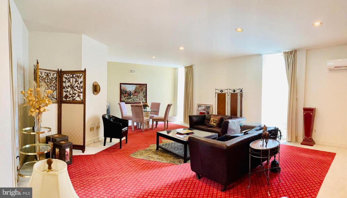 Family room with tables and chairs.