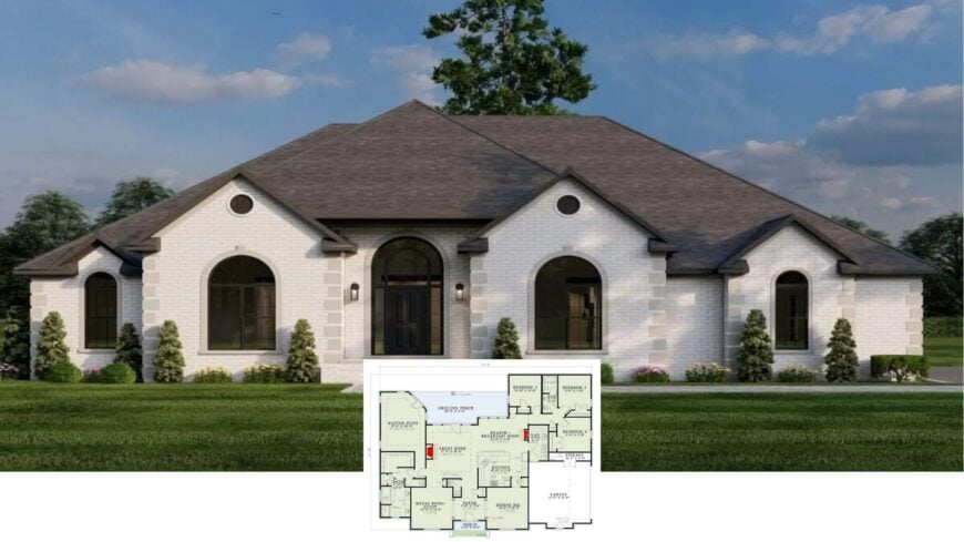 Discover Elegance: A Stunning Home with Classic Arches and Modern Flare
