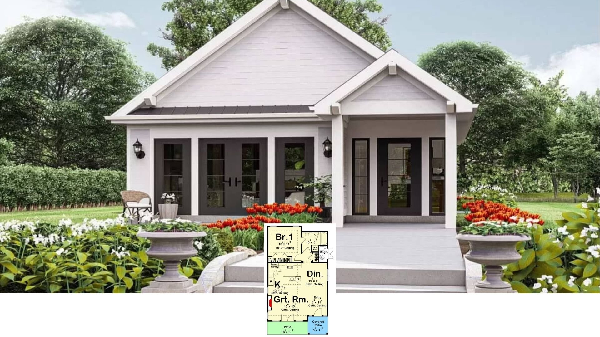 Step Into This Storybook Cottage with Modern Touches and Efficient Design