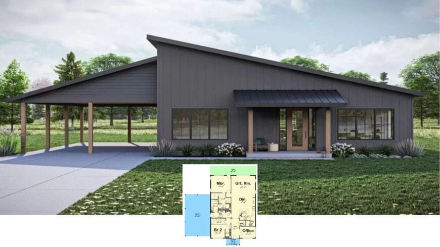 Explore This Modern Farmhouse with Bold Architectural Flair