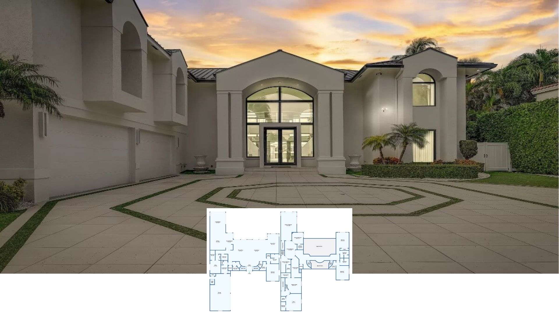 Experience the Elegance: A Contemporary Masterpiece with Dramatic Arches and Luxurious Amenities