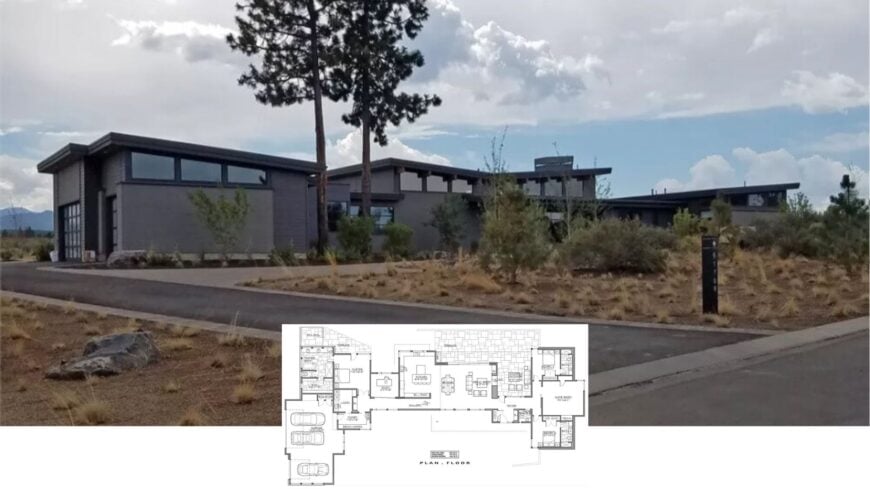 Step Inside This Stunning Contemporary Home with Expansive Glass and Nature Views