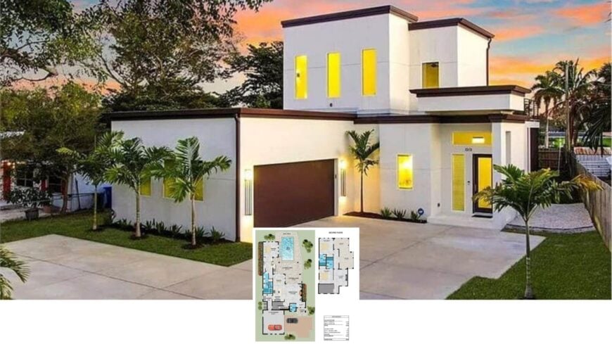 Sculptural Serenity: Discover This Distinctive Contemporary Oasis