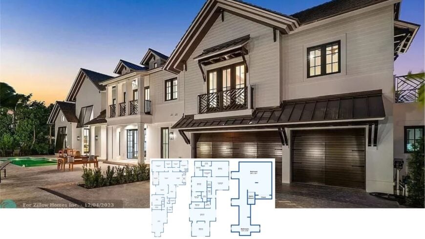 Explore the Allure of this Contemporary Home with Impressive Gables