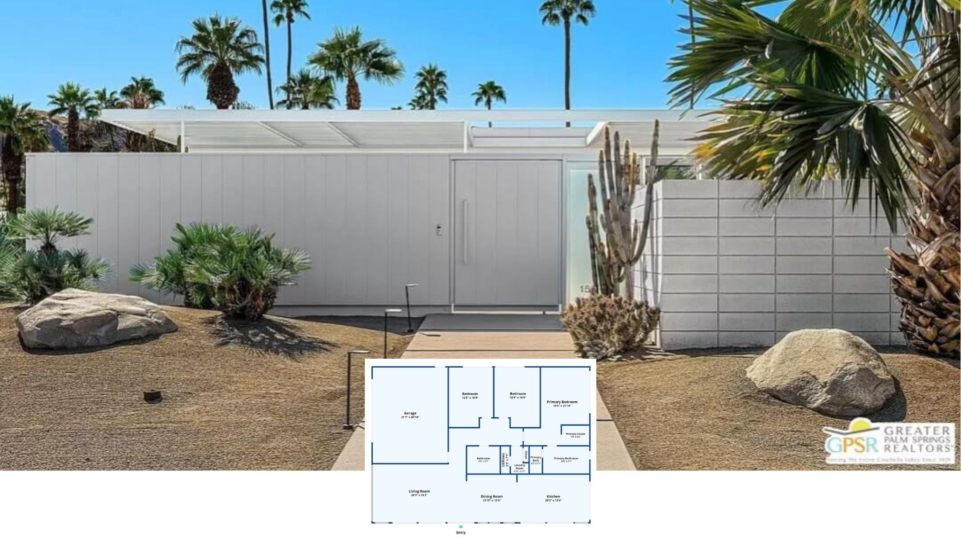 Experience Mid-Century Magic in This Contemporary Desert Dream Home
