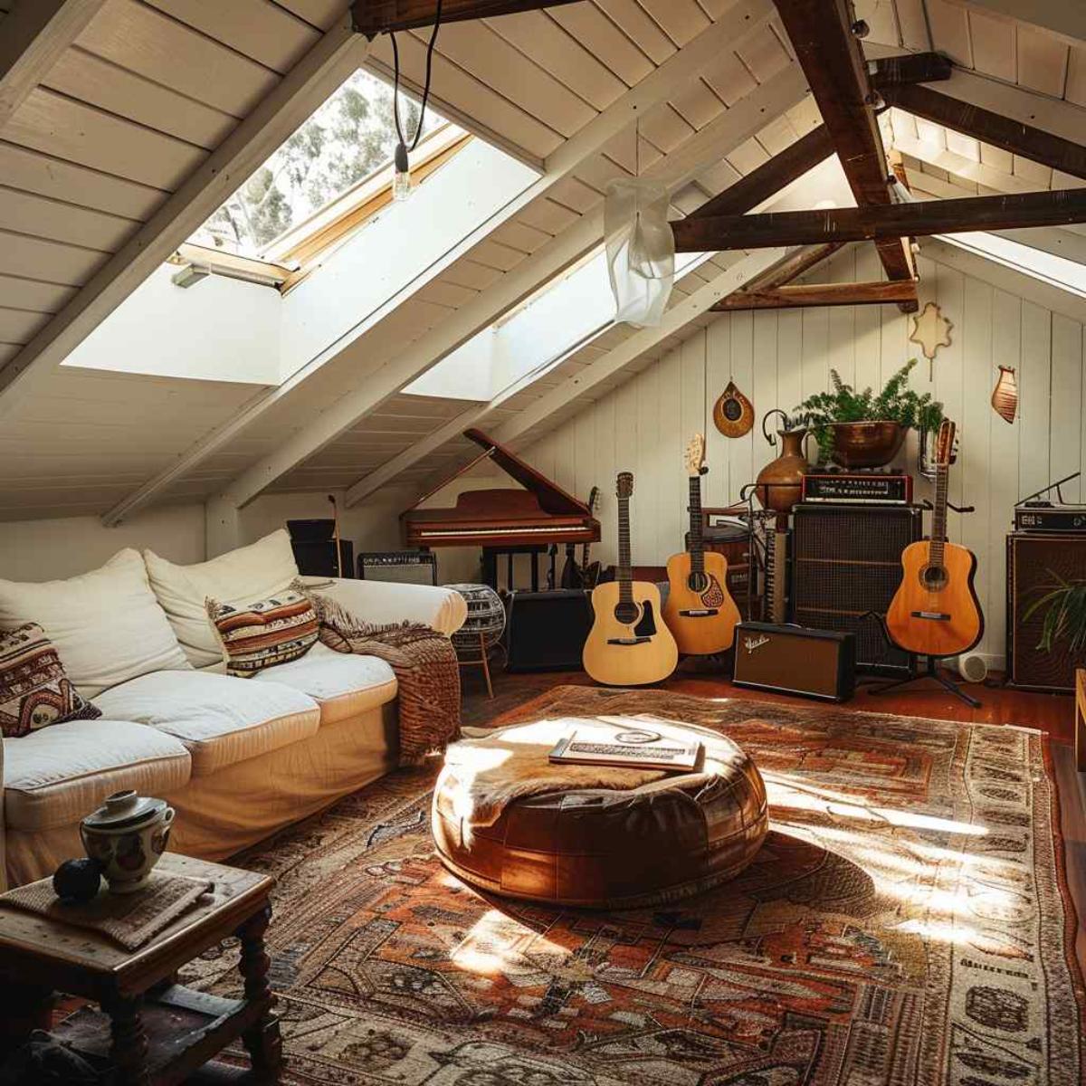 attic scandibohosky