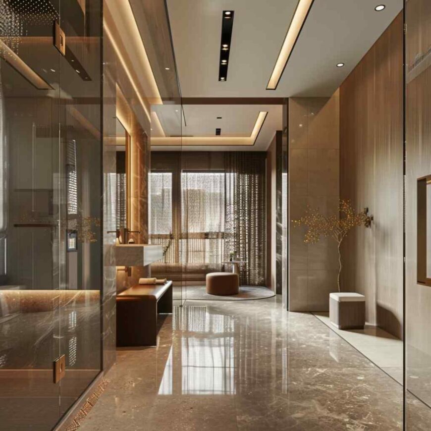31 Bathrooms Crafting Serenity with a Touch of Glamor (Concept ...
