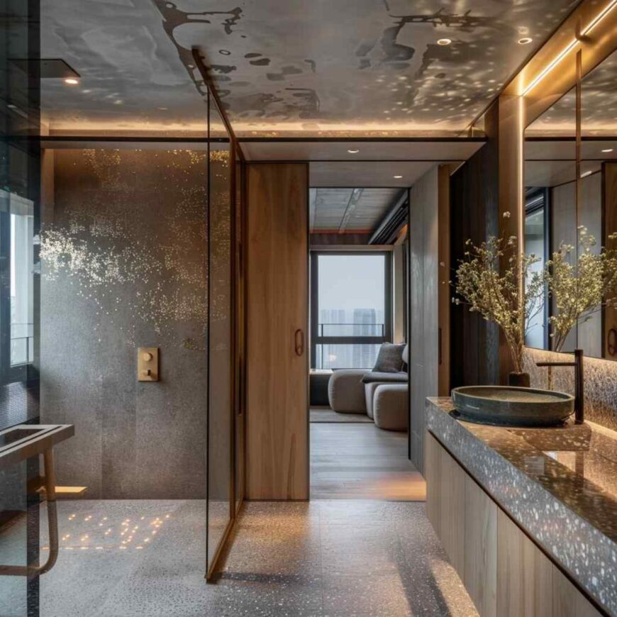31 Bathrooms Crafting Serenity with a Touch of Glamor (Concept ...
