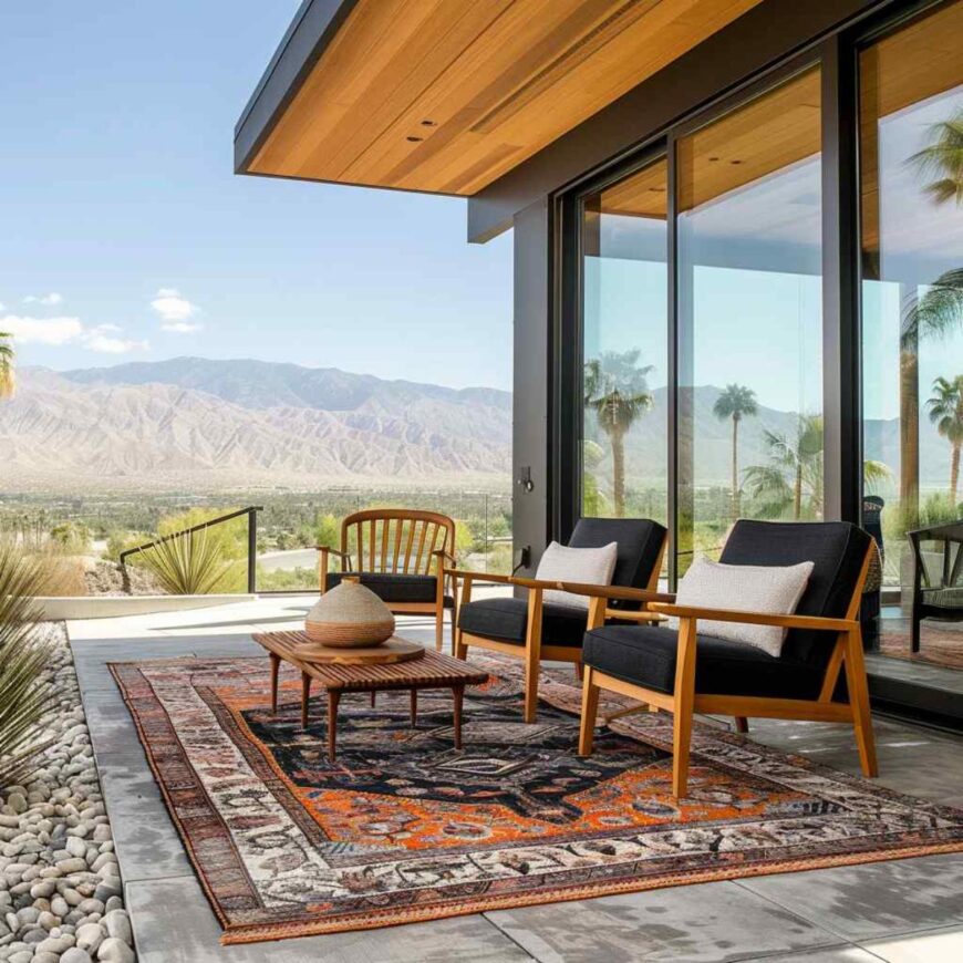 27 Outdoor Deck Spaces Redefined with Area Rugs (Concept Designs ...