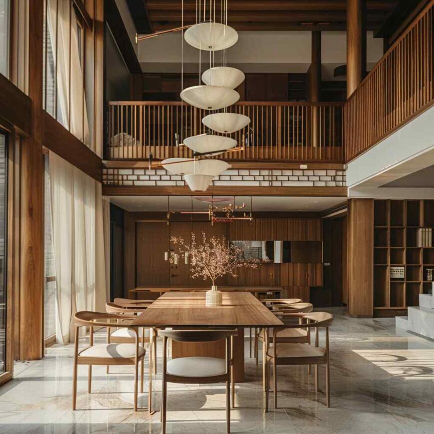 35 Dining Spaces Explore the Art of Zen in a Mid-Century World (Concept ...