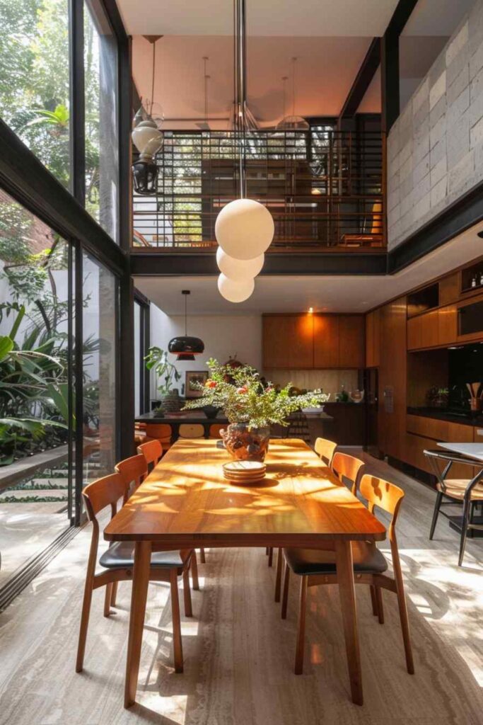 35 Dining Spaces Explore the Art of Zen in a Mid-Century World (Concept ...