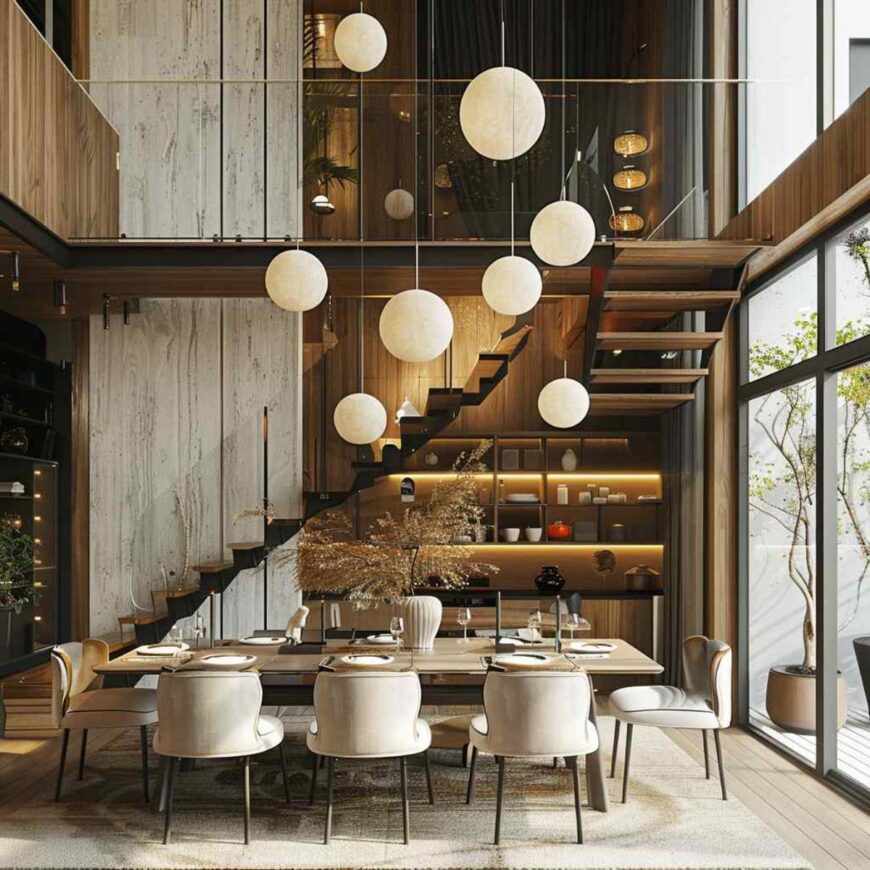 35 Dining Spaces Explore the Art of Zen in a Mid-Century World (Concept ...