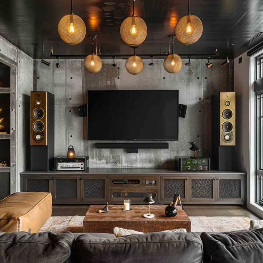 31 Entertainment Rooms Designed with a Bold and Timeless Fusion ...