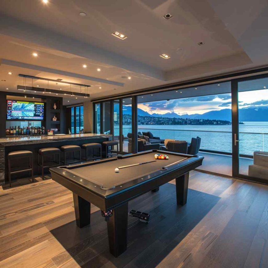 25 Contemporary Entertainment Rooms Featuring Maximalist Treatments ...