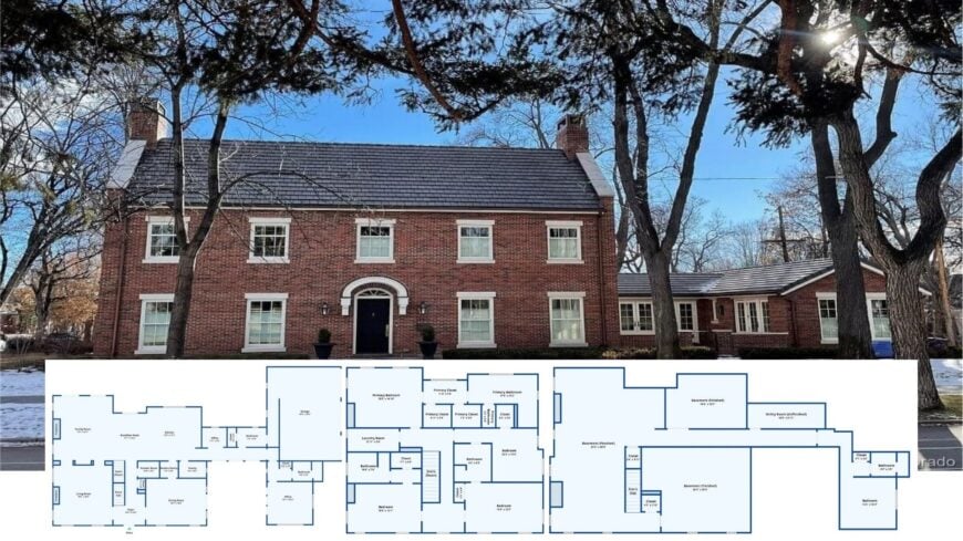 Step Inside This Timeless Brick Home with Impressive Features