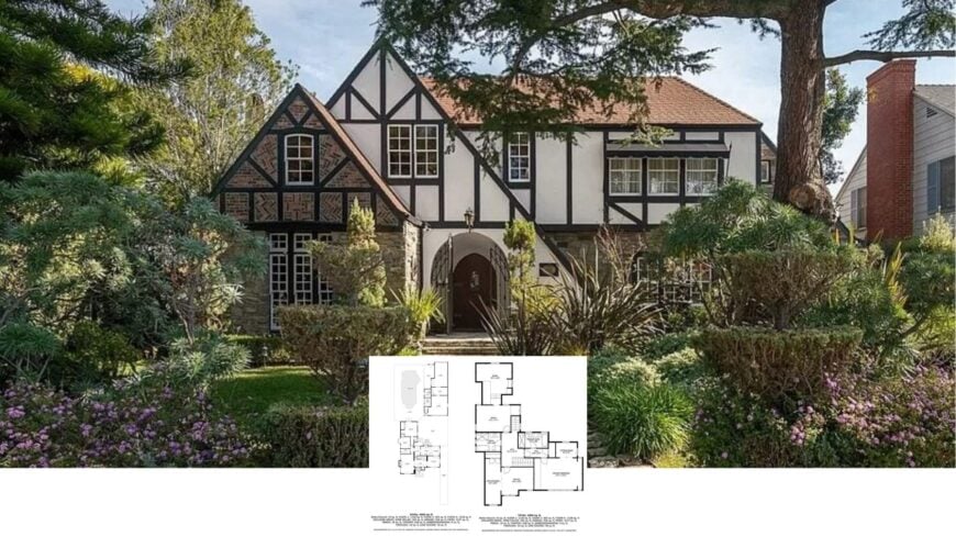 Explore This Timeless Tudor-Style Sanctuary with Spacious Sophistication
