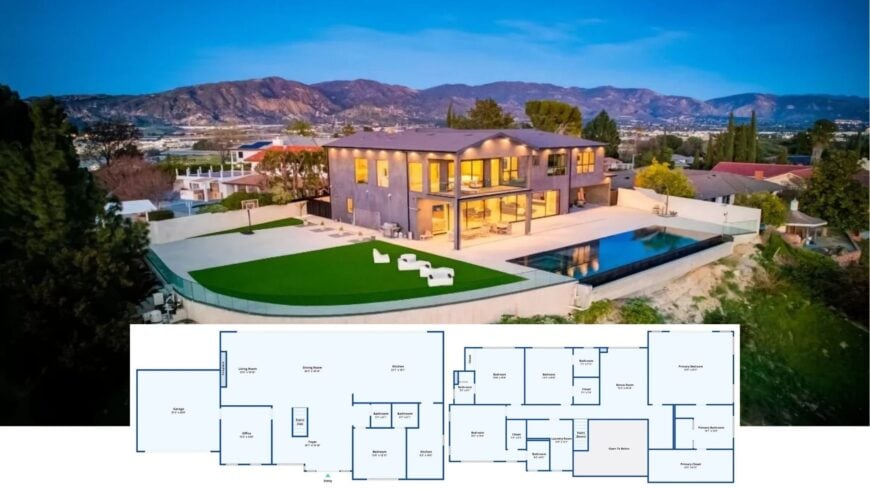 Explore This Stunning Contemporary Home with an Infinity Pool and Captivating Views