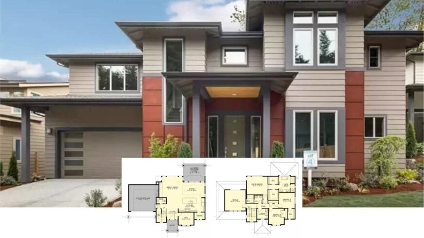 Explore the Contemporary Craftsman Fusion: Bold and Beautiful Exterior