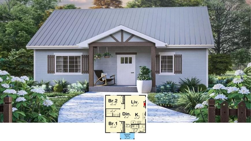 Step Into This Inviting Craftsman Cottage With a Peaceful Garden