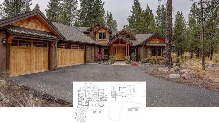 Explore This Rustic Craftsman Oasis Nestled Among Towering Trees
