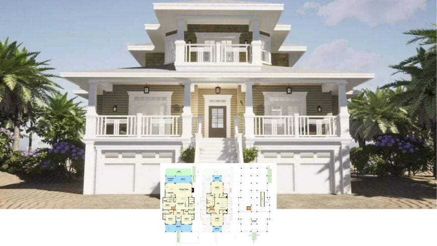Step Into This Craftsman Haven With a Beachside Twist