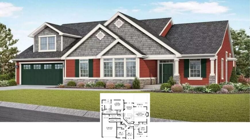 Explore the Delightful Blend of Elements in This Craftsman Home