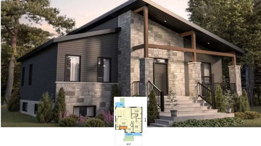 Experience Contemporary Living: A Stylish Bungalow with Exceptional Design