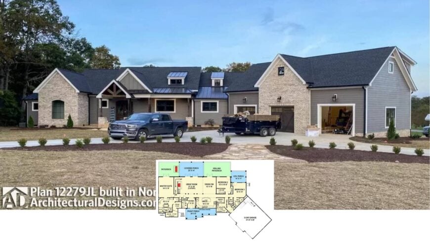Discover the Timeless Appeal of This North Carolina Ranch-Style Home