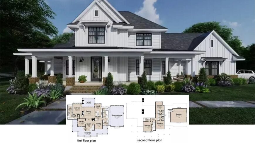 Dreamy Craftsman Retreat with a Welcoming Wraparound Porch