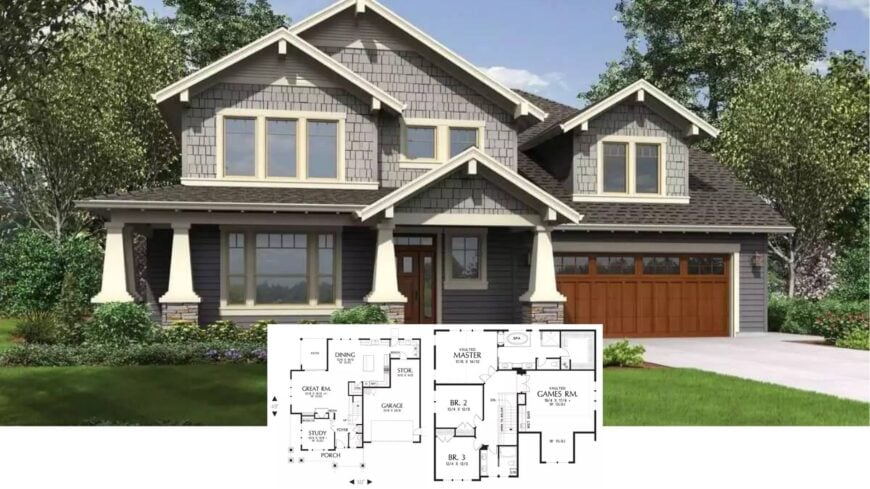 Step Inside This Captivating Craftsman Gem with Timeless Charm