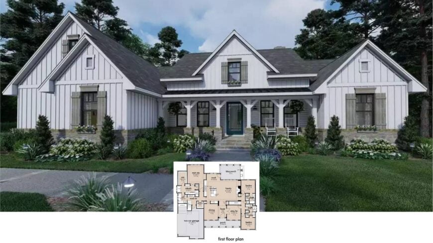 Explore This Timeless Craftsman Sanctuary with Stunning Stone Accents