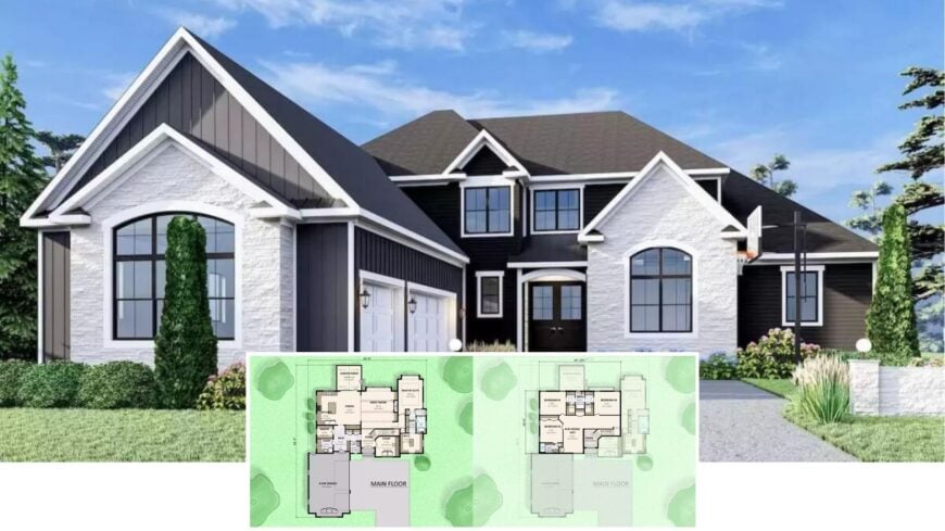 Marvel at This Contemporary Craftsman Masterpiece: A Blend of Style and Function