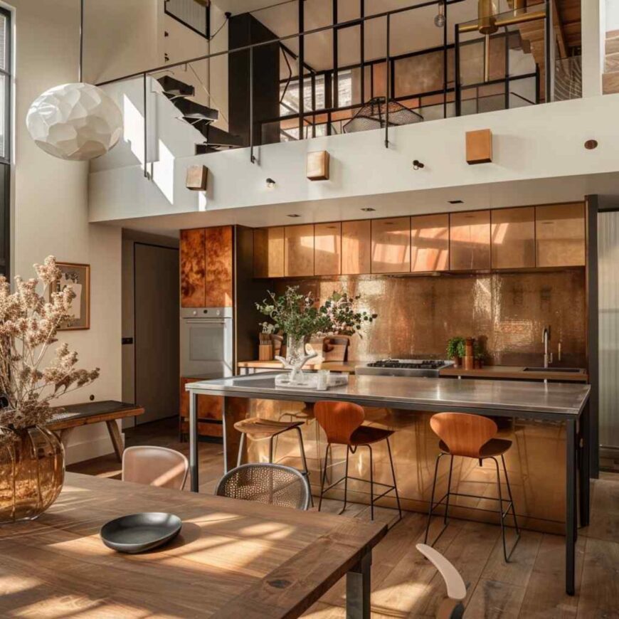 32 Kitchens Where Mid Century Charm Meets Industrial Chic Concept Photo Inspiration