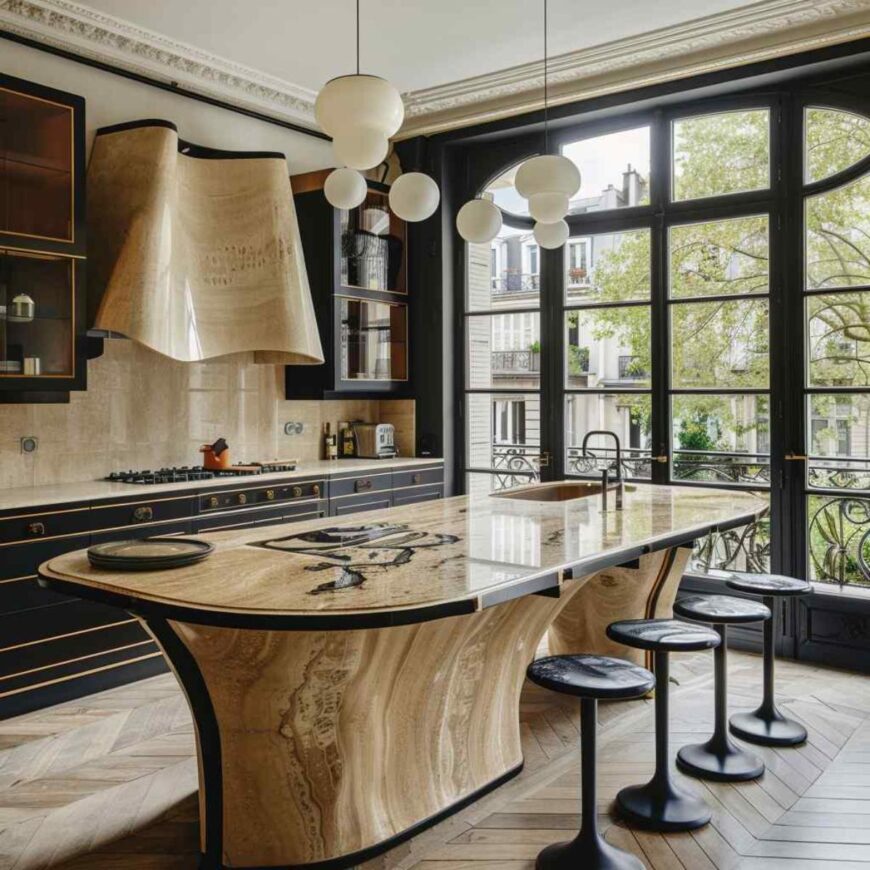 33 Kitchens Explore a Culinary Canvas of Texture and Color (Concept ...