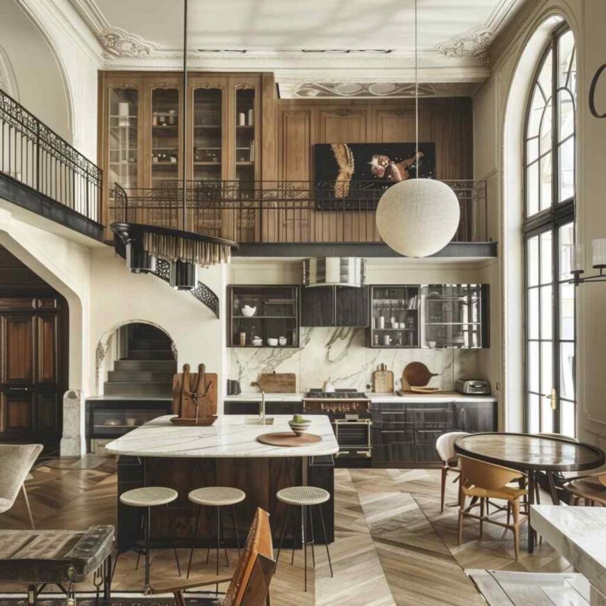 33 Kitchens Explore a Culinary Canvas of Texture and Color (Concept ...