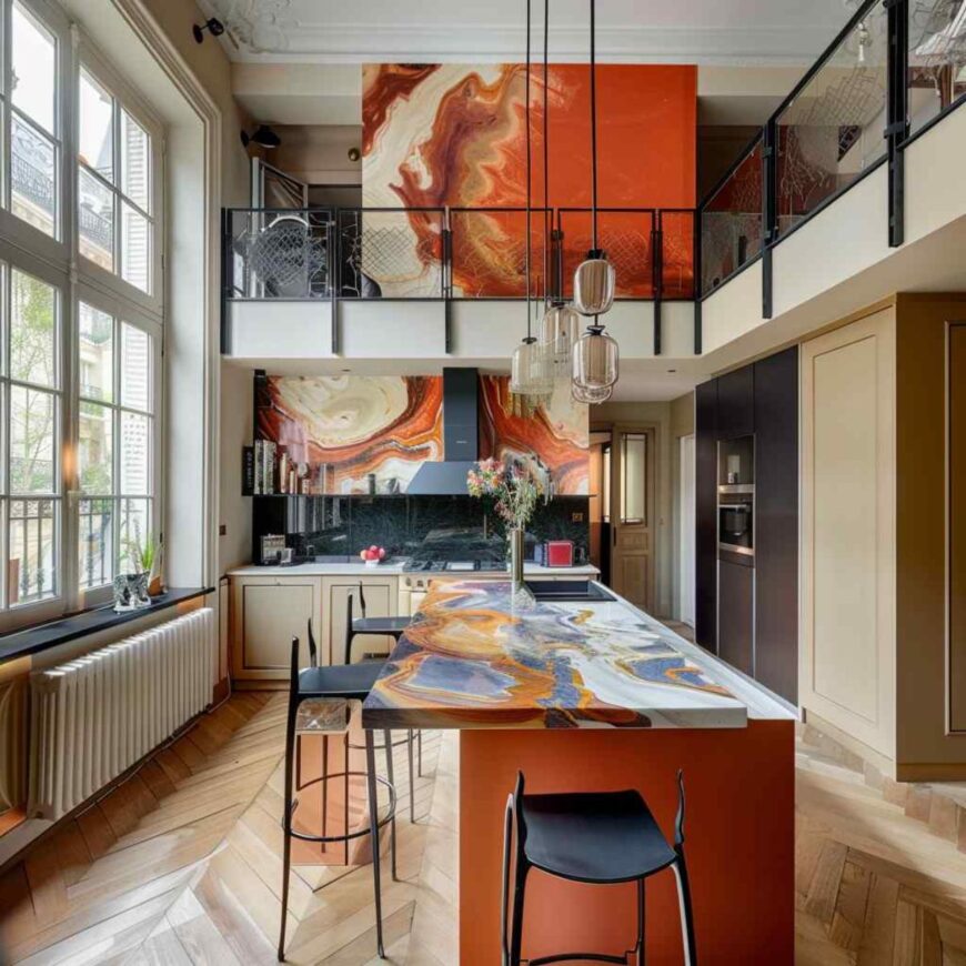 33 Kitchens Explore a Culinary Canvas of Texture and Color (Concept ...