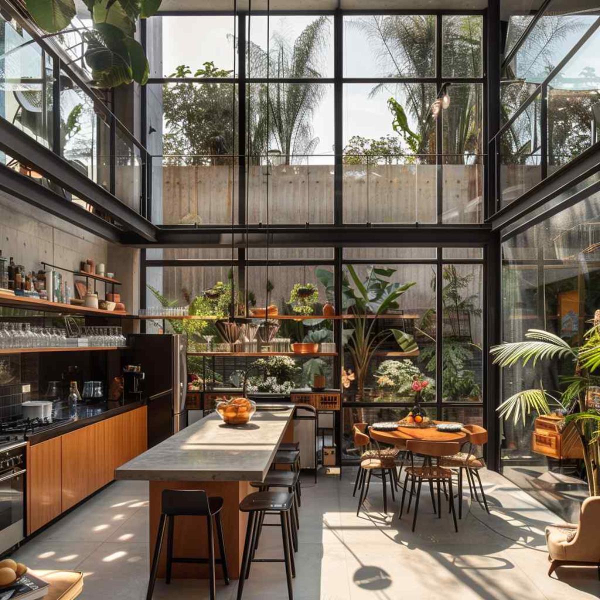 kitchen midmod con