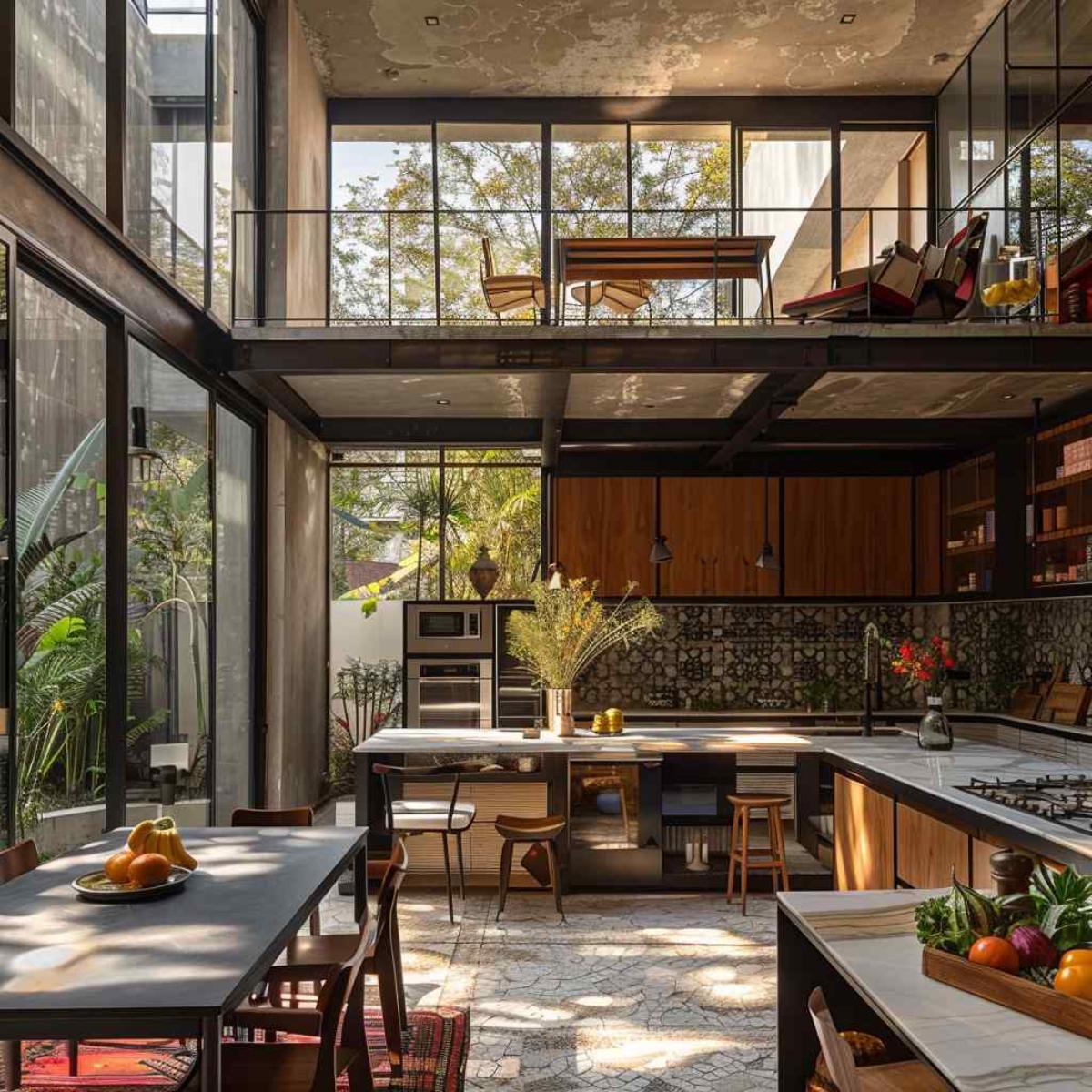 kitchen midmod con