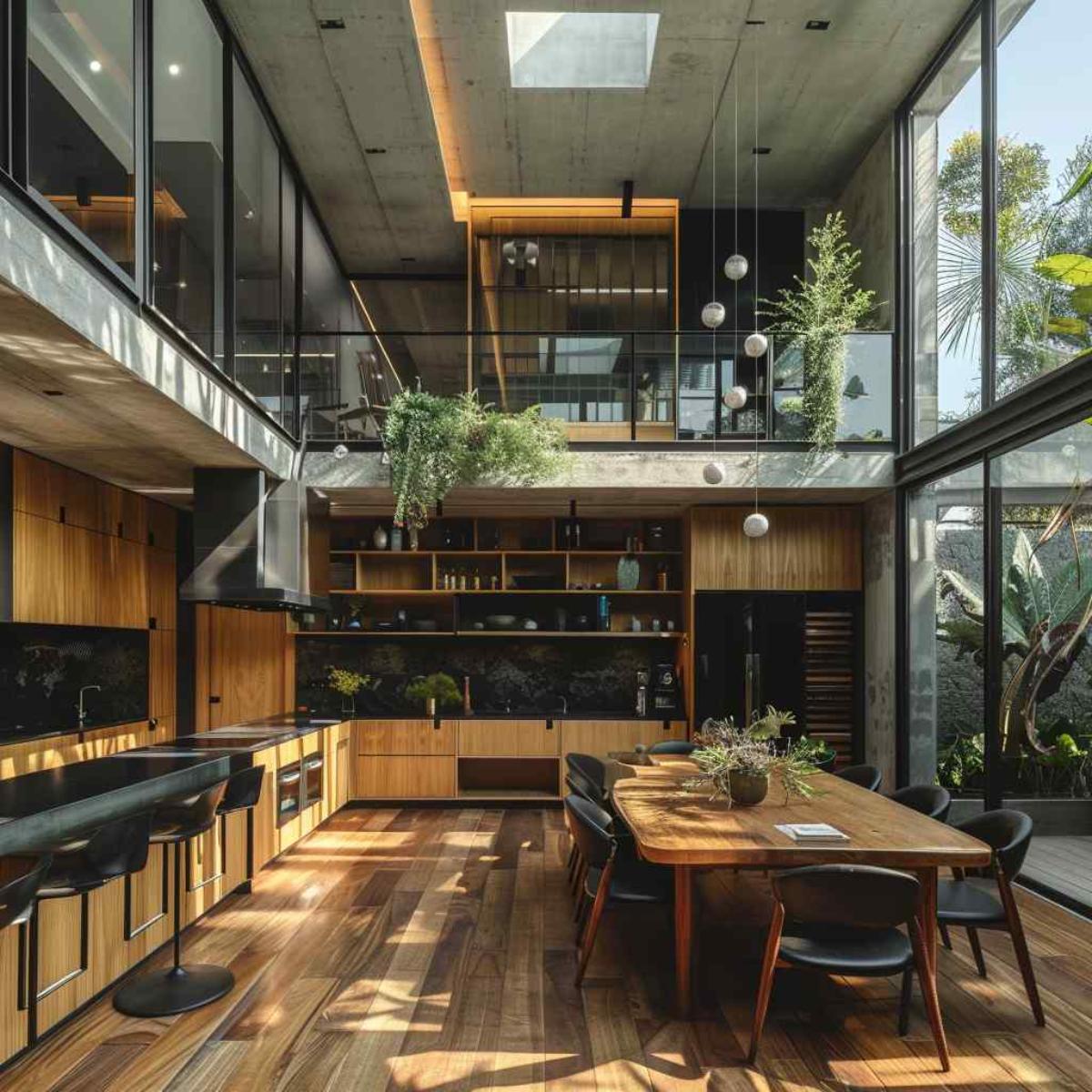 kitchen midmod con