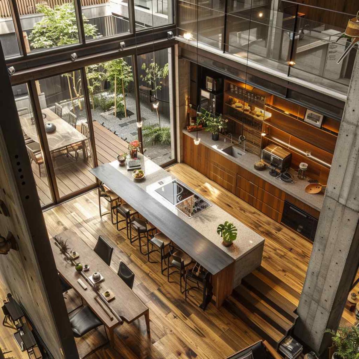 kitchen midmod con